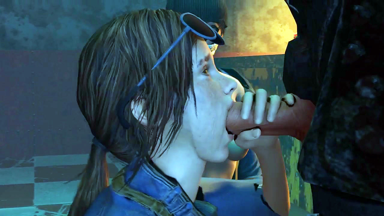 Бармен рвет пизду юной Элли из The Last of Us на хуе – подруга стонет от вида!